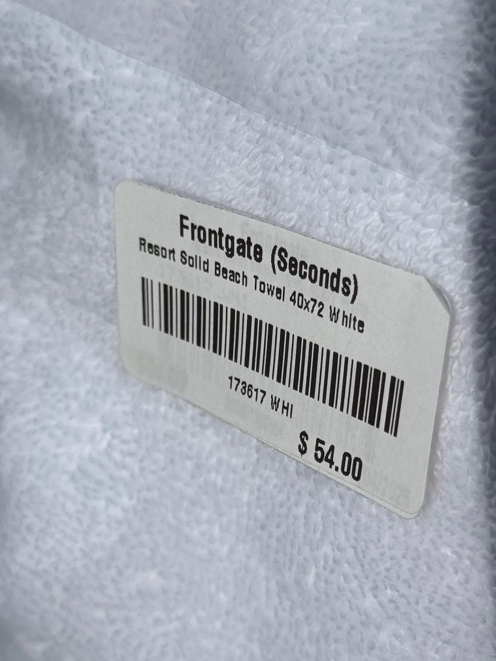 Frontgate Resort Solid Beach Towel Set - 40 x 72 - NWT